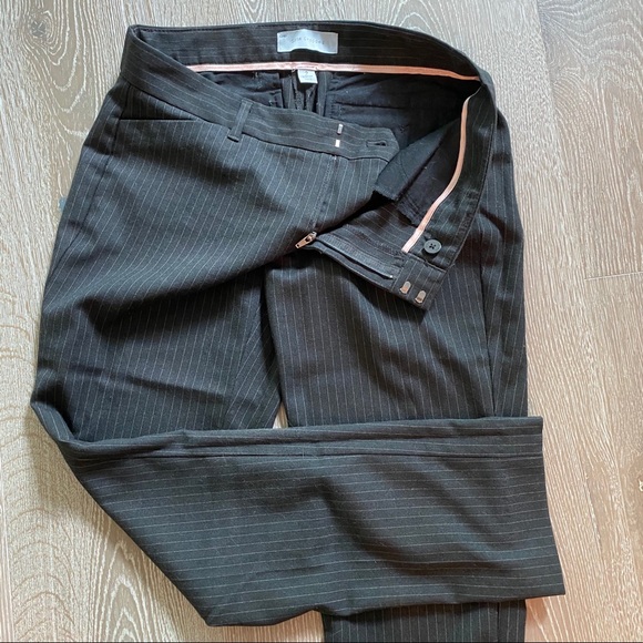 GAP Slim Cropped Pinstripe Pants - Picture 6 of 9